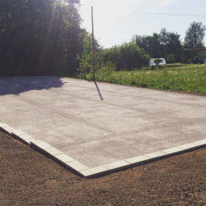 Sport courts construction
