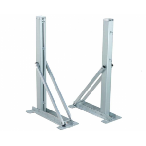 Collapsile tennis net post