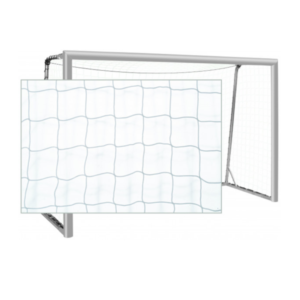 Youth soccer goal net Borussia 4 mm white