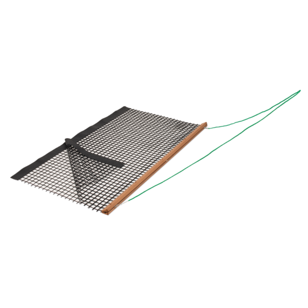 Wooden drag net - double PVC