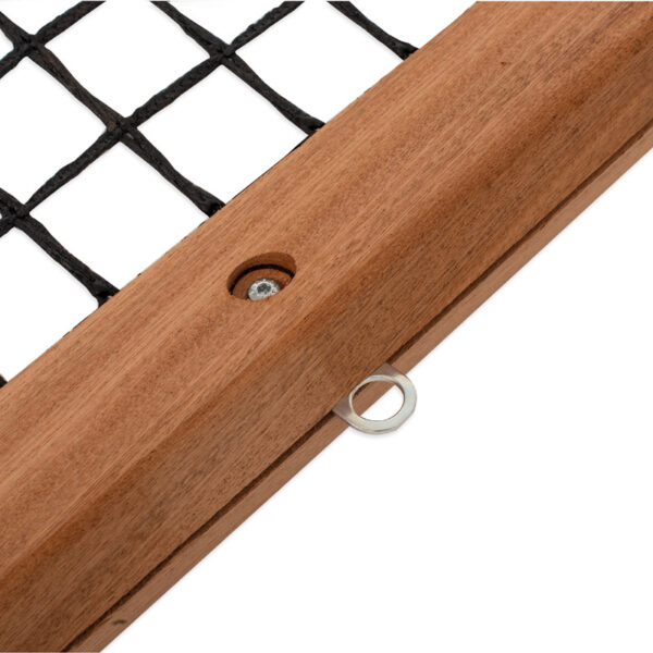 Wooden drag net - double PVC - Image 2