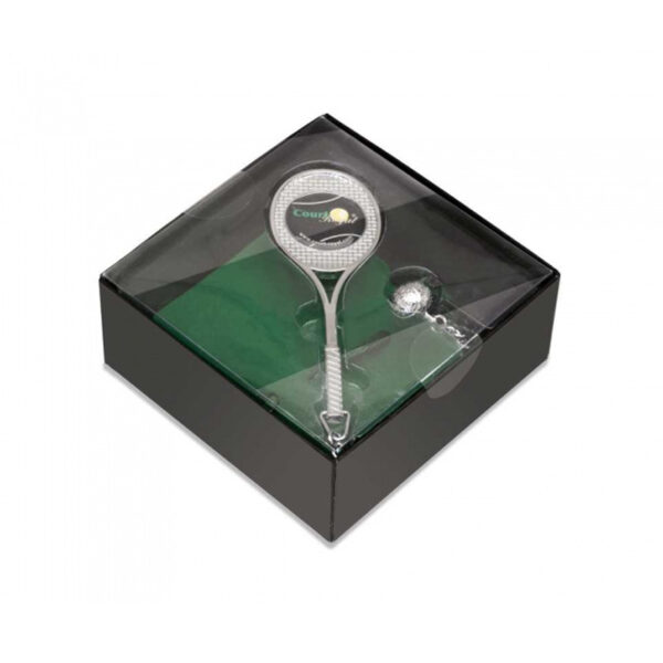 Tennis net altimeter