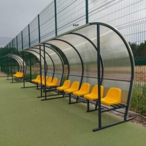 Custom sized players bench