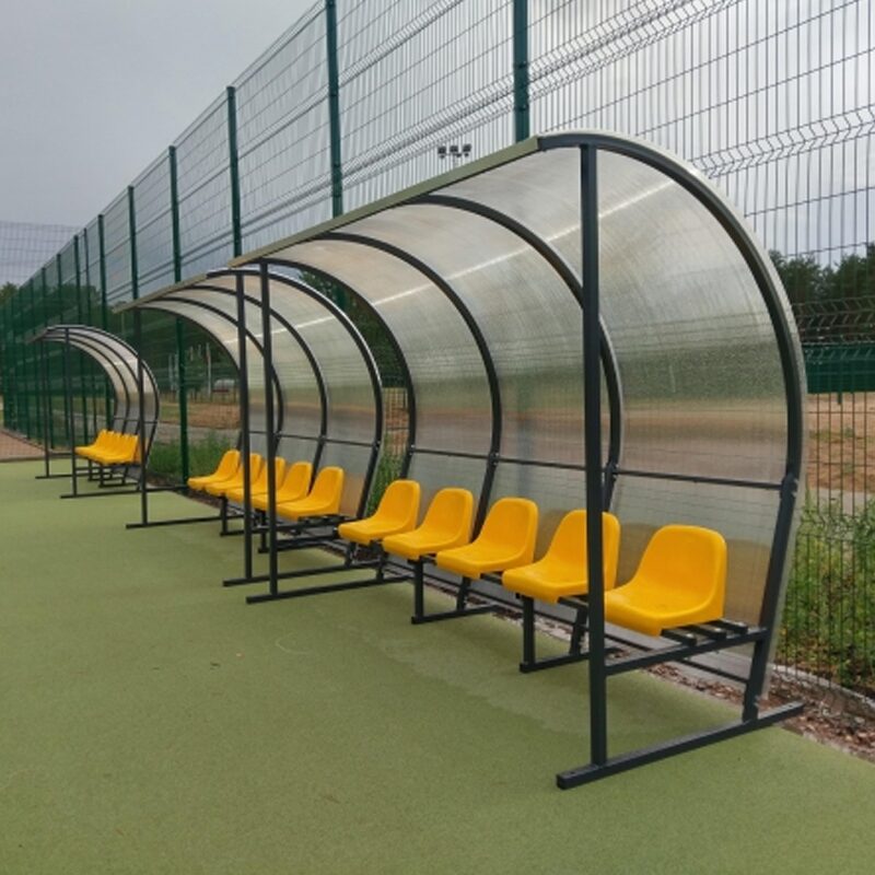Custom sized players bench